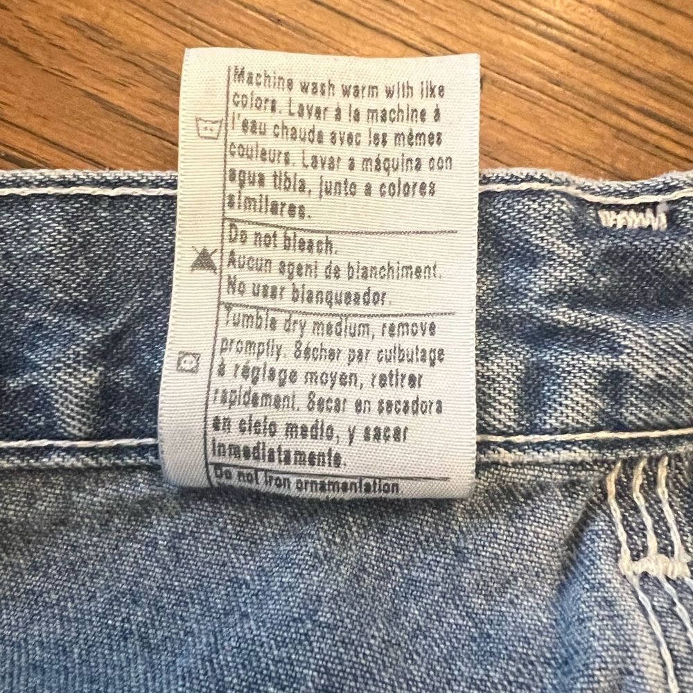 Carhartt men’s Original Dungaree Fit. carpenter Jeans. Size 33 x 32 - Picture 6 of 7